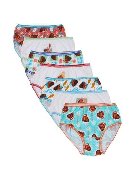 moana underwear|Disney Moana, Girls Underwear, 7 Pack Panties .